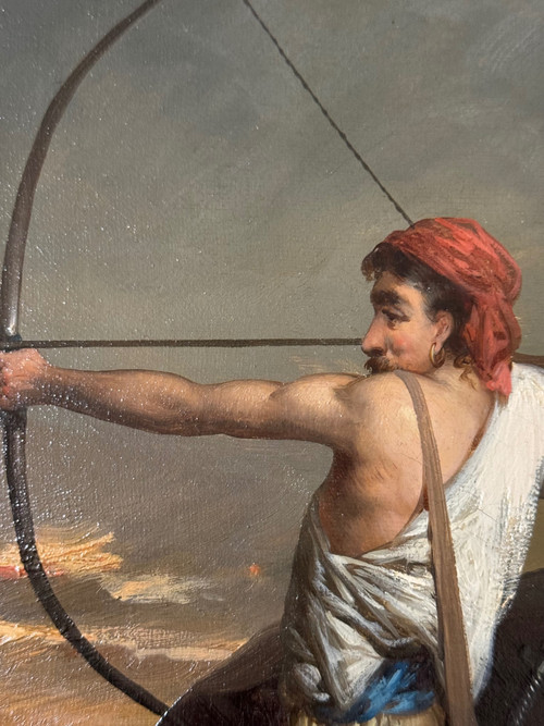 École Française Du XIXème -l’Archer 