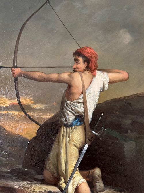 École Française Du XIXème -l’Archer 