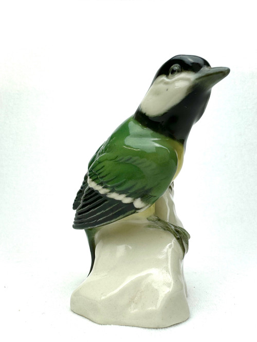 Volksted-Rudolstadt - porcelain figure of a great tit