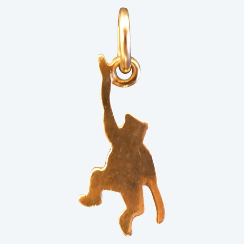 Pomellato, Pendentif Charms collection Dodo En Or Jaune 18 Carats.