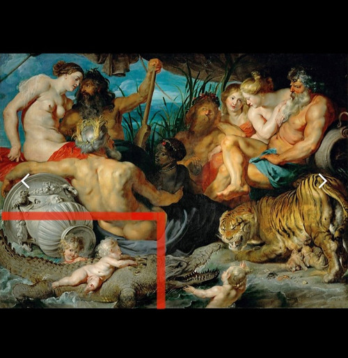 Important Tableau - D’après Pierre Paul Rubens -  École Flamande - XIX ème