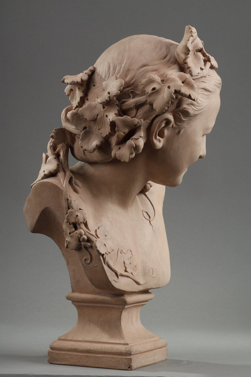 L'Espiègle ou la rieuse aux pampres de vignes von Jean Baptiste CARPEAUX