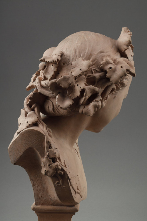 L'Espiègle ou la rieuse aux pampres de vignes von Jean Baptiste CARPEAUX