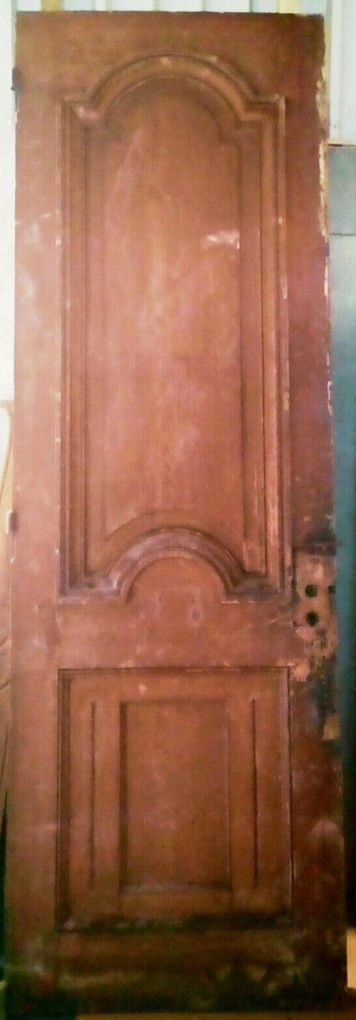 Grande double porte Louis XV en chêne