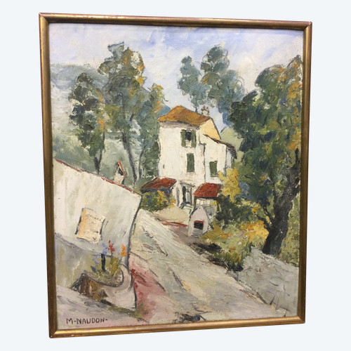 Peinture signée M.NAUDON