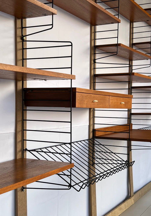 String System by Nisse Strinning for String Design AB, Sweden 1960s