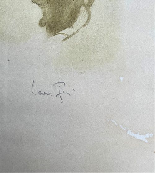 Leonor FINI: volto, litografia firmata e numerata