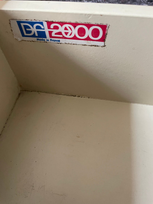 Cassettiera di servizio df2000 edizione Dounbisky di Raymond Loewy 