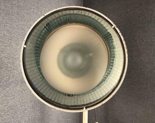 Large surgical lamp, BBT, circa 1950 vintage floor lamp, loft