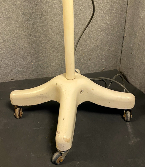 Large surgical lamp, BBT, circa 1950 vintage floor lamp, loft