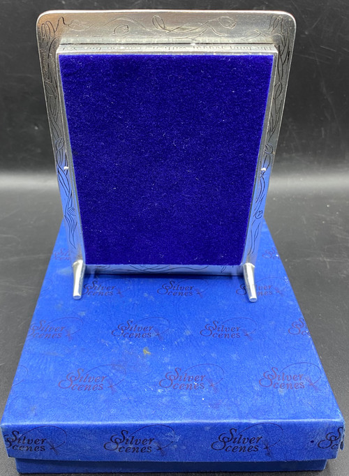 SILVER METAL FRAME