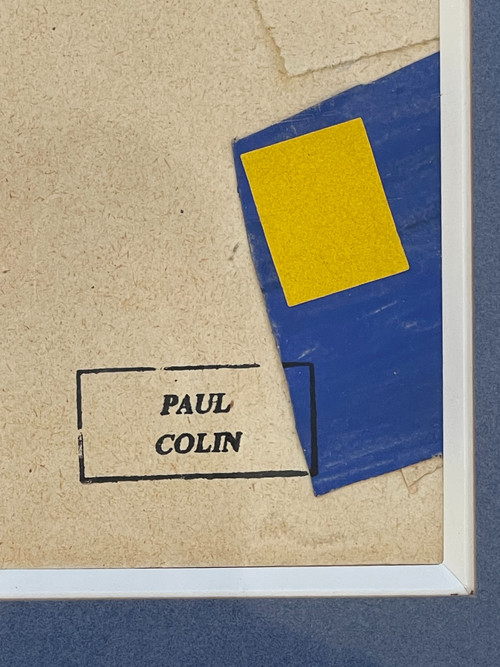 Paul COLIN (1892 – 1986), composizione cubista, 1925