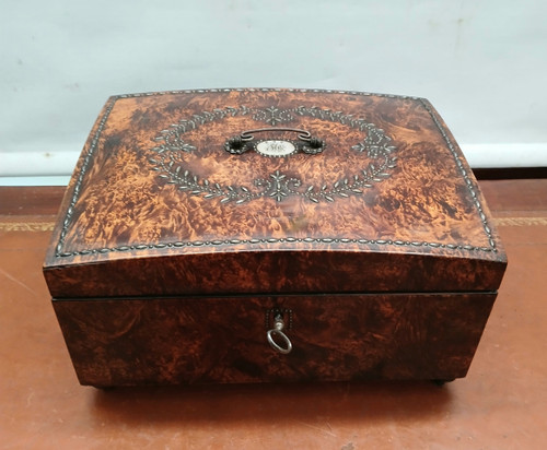 Charles X marquetry box