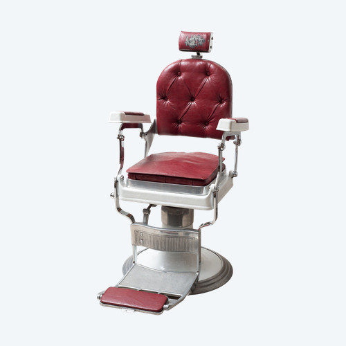 Barber Chair (Sessel) aus verchromtem Stahl aus den 60er Jahren