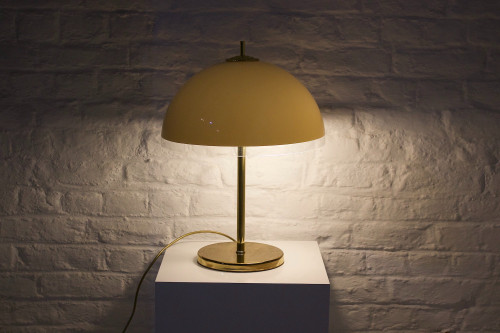 Lampada a forma di fungo tulipano.