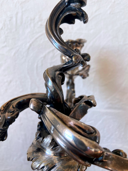 Chandelier en bronze 