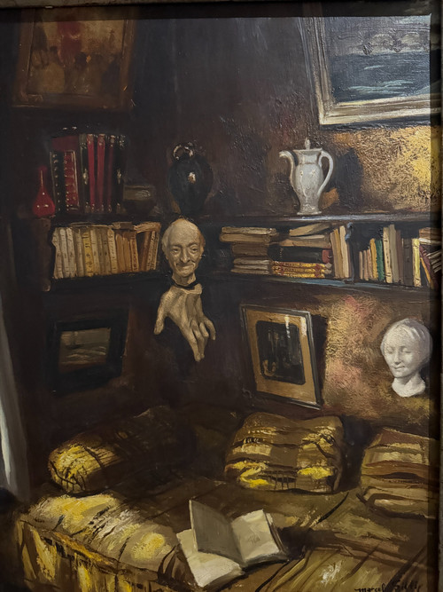 Marcel Gillis (1897-1972) Il mio laboratorio, Mons, 1937