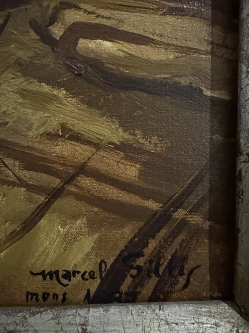 Marcel Gillis (1897-1972) Il mio laboratorio, Mons, 1937