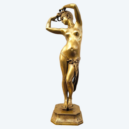 Tony Noel - Siot Paris, Donna nuda in bronzo, fine XIX inizio XX secolo