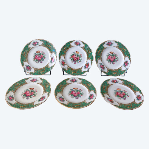 English porcelain plate