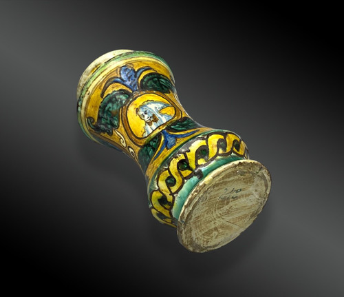 VASO DA FARMACIA o ALBARELLO - Palermo, Sicilia, Italia - Fine XVII - inizi XVIII secolo 