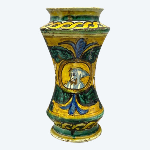 VASO DA FARMACIA o ALBARELLO - Palermo, Sicilia, Italia - Fine XVII - inizi XVIII secolo 
