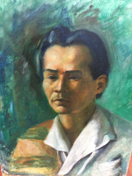 Portrait of a man -Meryem Cardot 