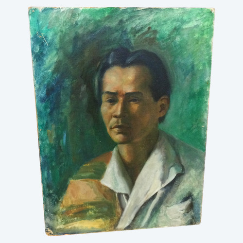 Portrait of a man -Meryem Cardot 