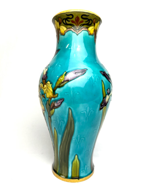 Sèvres Atelier d'Optat Milet vase Signed V. Young