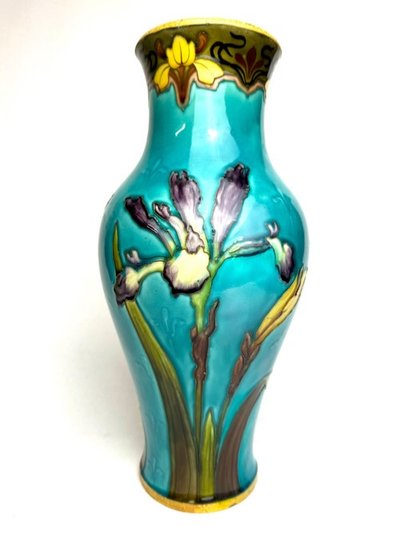 Sèvres Atelier d'Optat Milet vase Signed V. Young