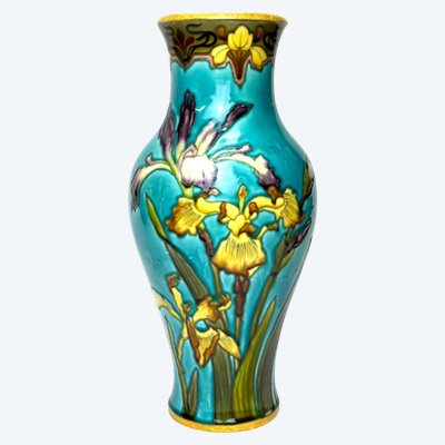 Sèvres Atelier d'Optat Milet vase Signed V. Young