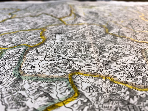 The General Government of Daufiné and the surrounding countries where Savoy, Bress are located....