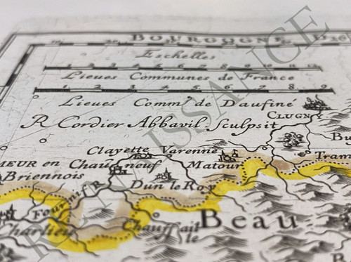 The General Government of Daufiné and the surrounding countries where Savoy, Bress are located....