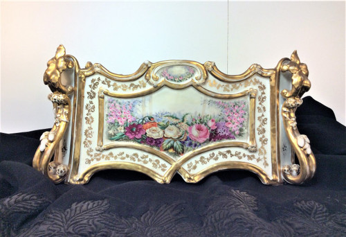 25% OFF UNTIL 11/30 - Large Porcelain Jardinière - 19th Century