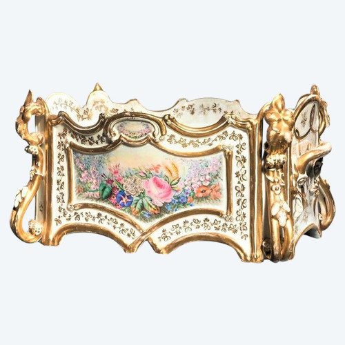 25% OFF UNTIL 11/30 - Large Porcelain Jardinière - 19th Century
