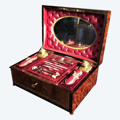 UNTIL 30.11 25% DISCOUNT - Sewing Box - Napoleon III Period - 19th Century