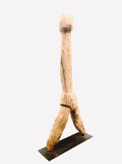 “Phallic” sculpture of DAGARI ancestor from Burkina Faso
