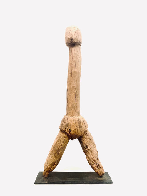 “Phallic” sculpture of DAGARI ancestor from Burkina Faso