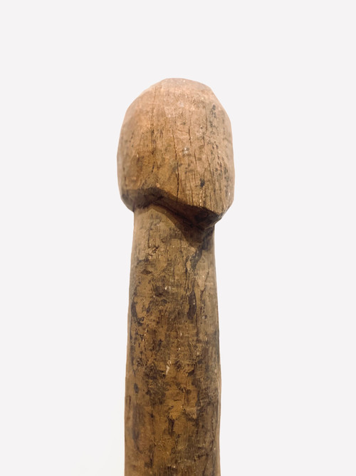 “Phallic” sculpture of DAGARI ancestor from Burkina Faso