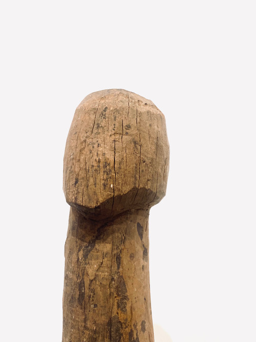 “Phallic” sculpture of DAGARI ancestor from Burkina Faso