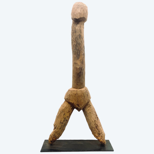 “Phallic” sculpture of DAGARI ancestor from Burkina Faso
