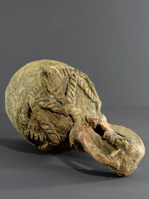 Nigéria, Peuple Cham-mwana, XIXème Siècle, Récipient Anthropomorphe Kwandalha.