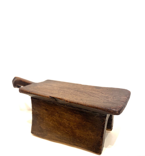 Tabouret anthropomorphe BWA du Burkina Faso 
