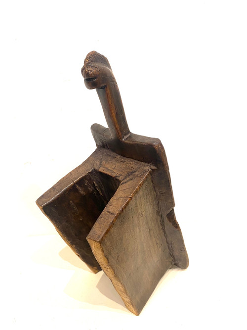 Tabouret anthropomorphe BWA du Burkina Faso 