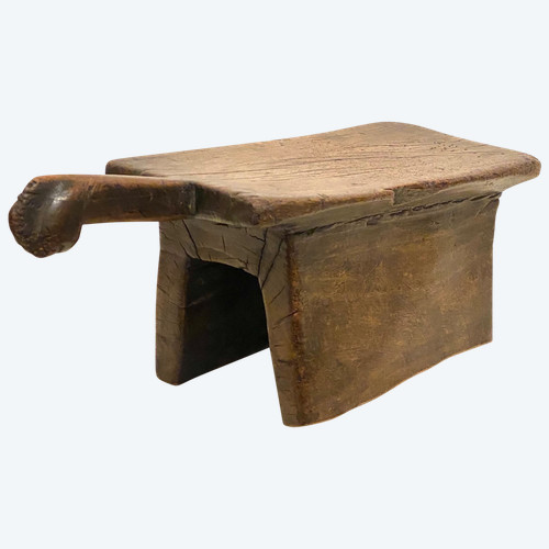 Tabouret anthropomorphe BWA du Burkina Faso 