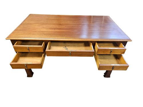 Art Nouveau desk from the Nancy School "Raisins"