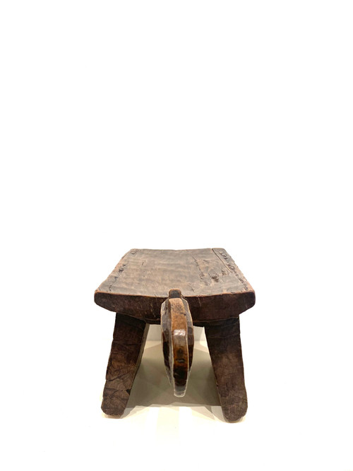 Tabouret anthropomorphe du Burkina Faso 