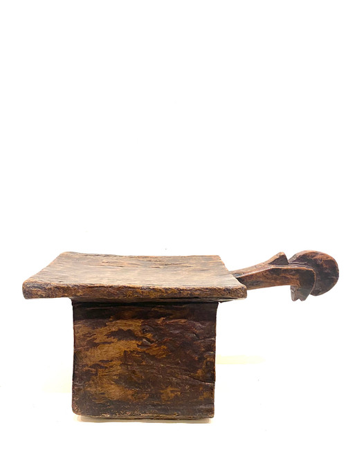 Tabouret anthropomorphe du Burkina Faso 