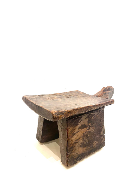 Tabouret anthropomorphe du Burkina Faso 