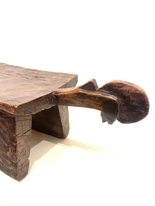 Tabouret anthropomorphe du Burkina Faso 